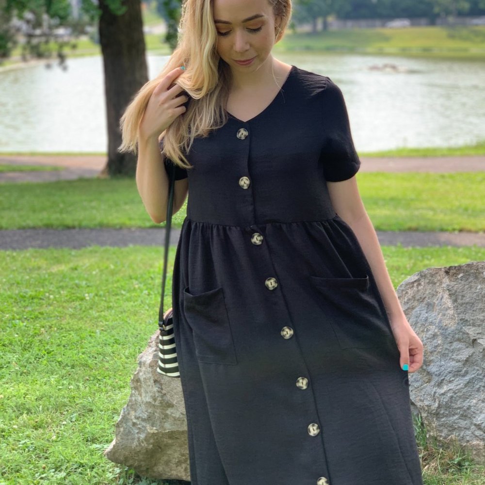All Buttoned Up Dress - Picture 3 of 3